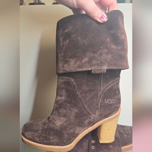 UGG Women's Brown Suede Boots